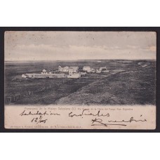 MISION SALESIANA TIERRA DEL FUEGO ANTIGUA TARJETA POSTAL VISTA I MUY RARA